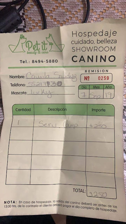 Estetica Canina Pet It