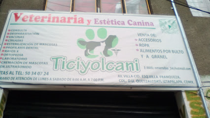 Veterinaria Y Estetica Canina Ticiyolcani